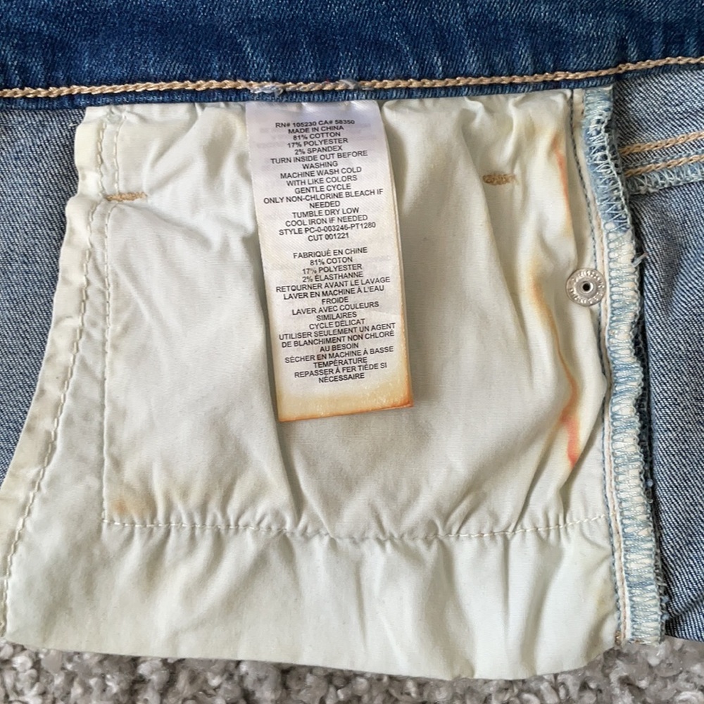 Current/Elliot “The Stiletto” Ripped Skinny Jeans - Picture 7 of 8